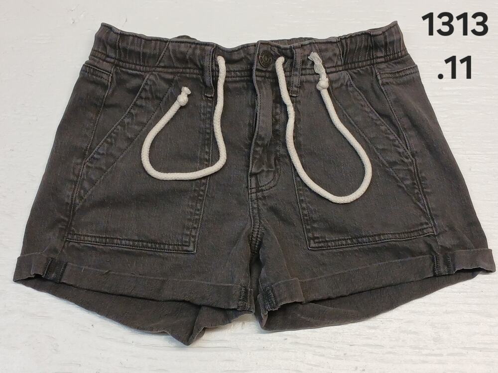 American Eagle (4) Next Level Stretch Black Denim Shorts